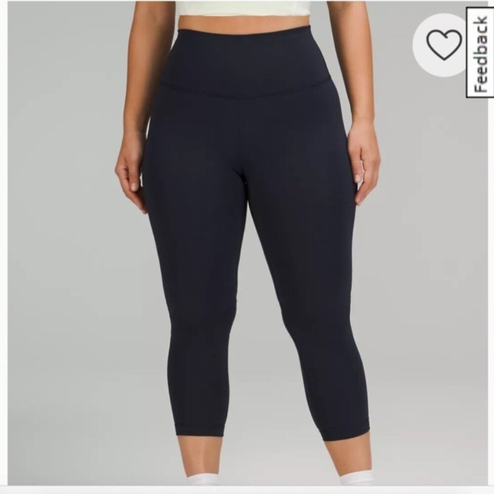 Lululemon Wunder Under High-Rise Tight 2021  Cropped Pants EUC